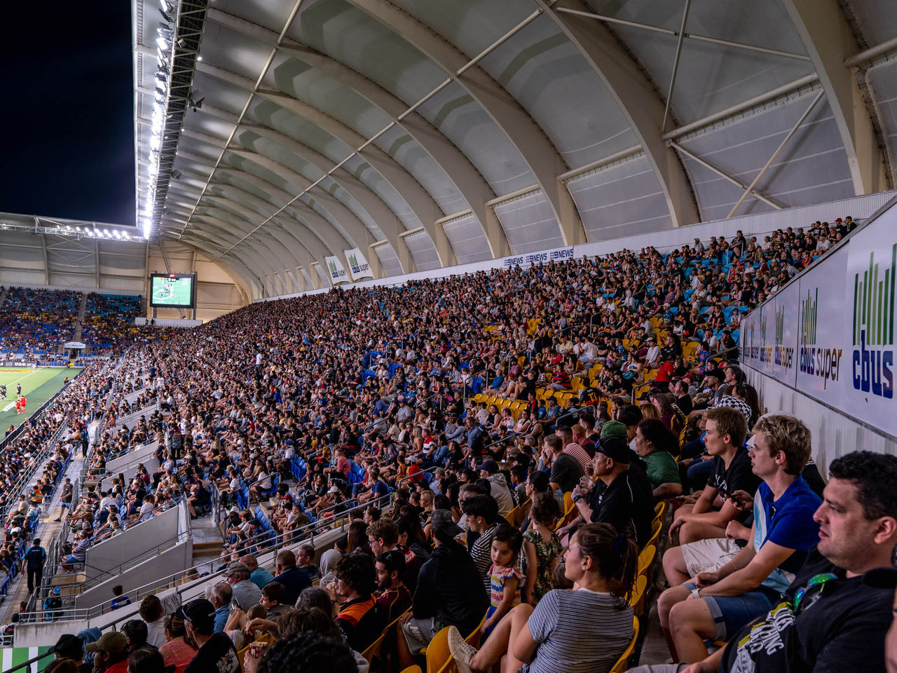 Cbus Super Stadium Crowd in Seats