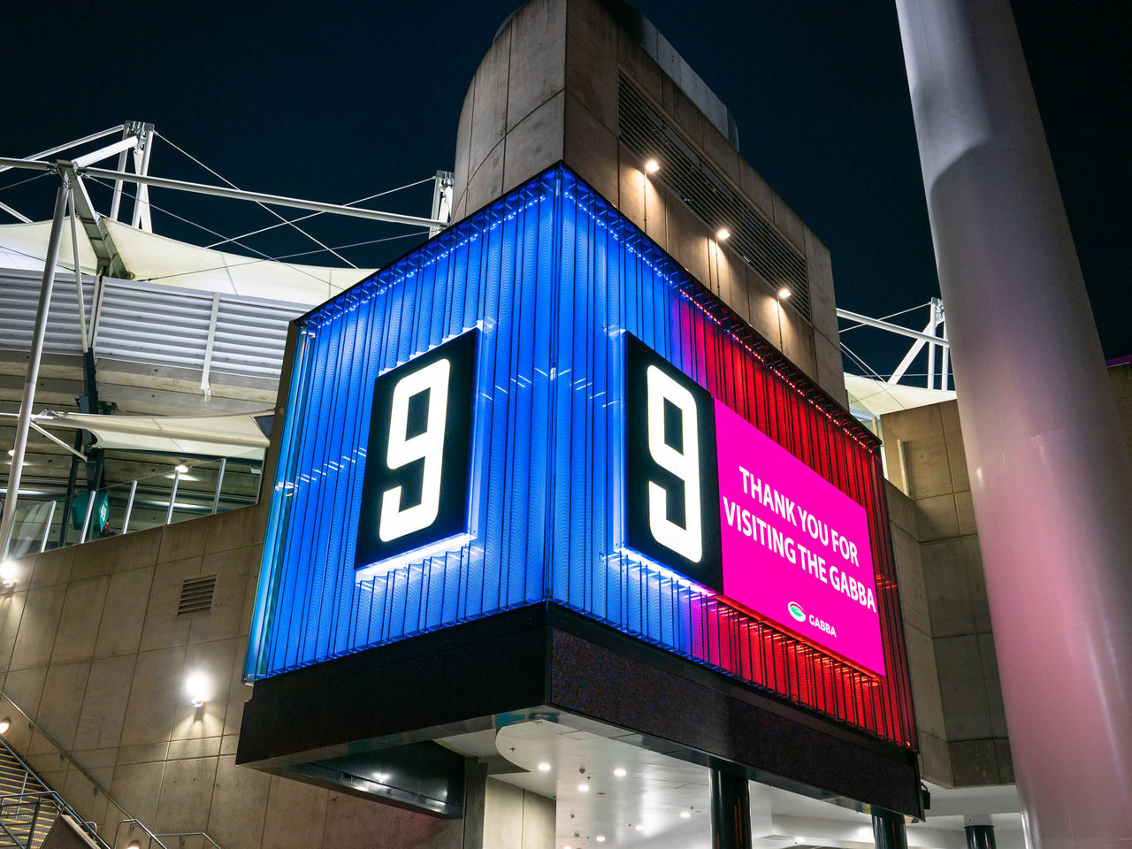 Gate 9 at The Gabba