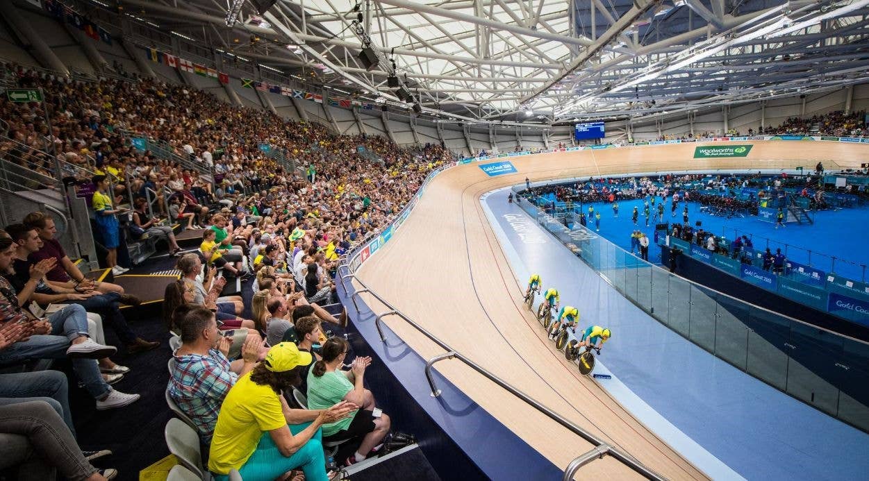 UCI Track event at Sleeman Sports Complex