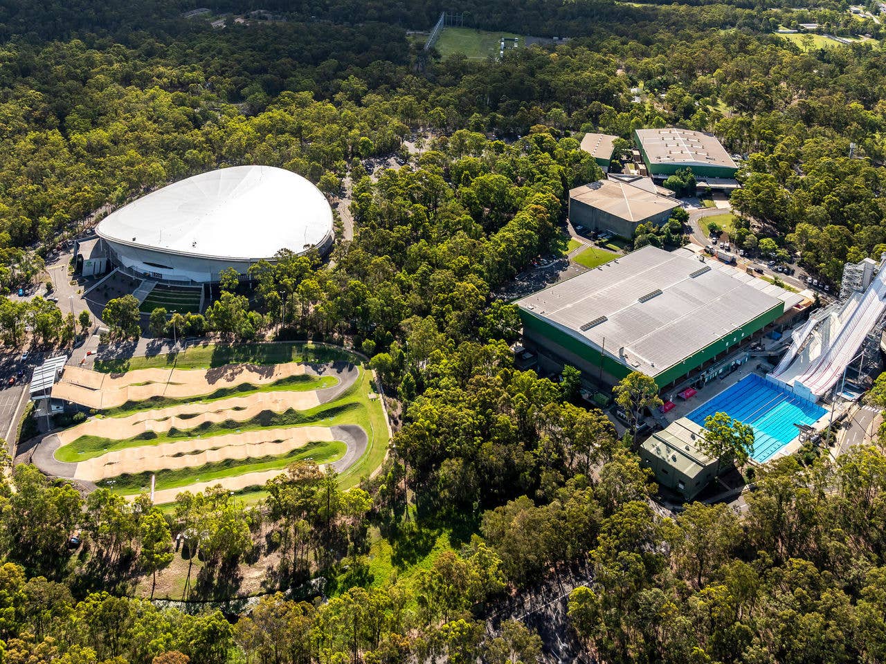 Aerial of Sleeman Sports Complex