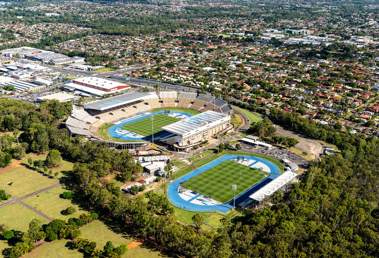 Aerial Shot from Northwest